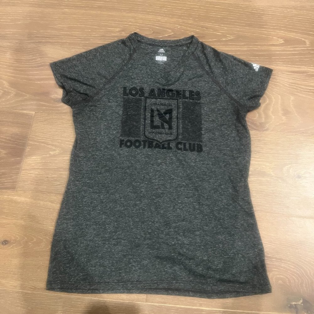 Adidas Climalite Los Angeles Football Club LAFC Women's shirt